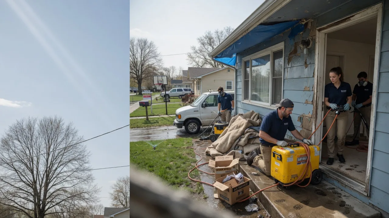 Basement Flood Cleanup in Malone, TX near me